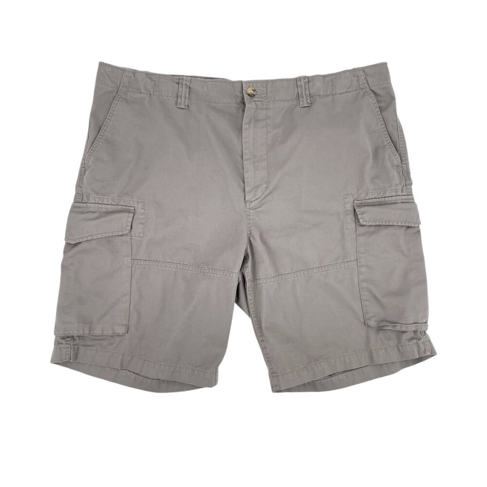 Polo Ralph Lauren Gray Cargo Shorts Relaxed Fit Mens Size 42T Preppy Classic